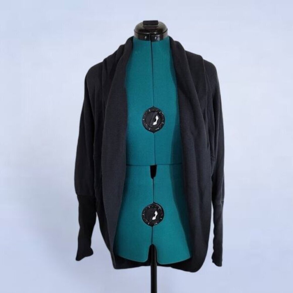 Aritzia Wilfred Diderot Black Cardigan Sweater - Size Extra Small